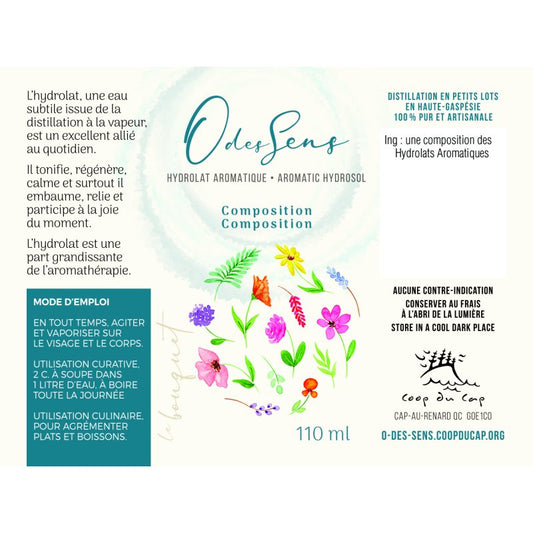 Hydrolat Aromatique personnalisé 110ml